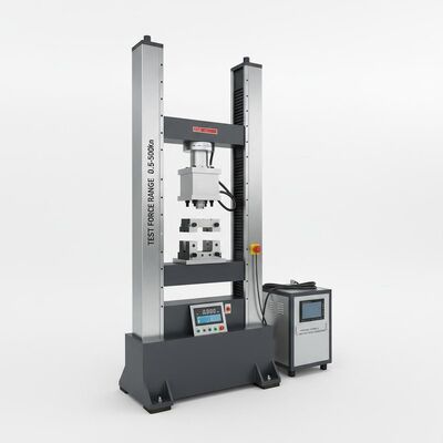 Tension Test Machine with 0.5-500kN Test Force Range, 0.001mm Accuracy, and Computer-based Data Acquisition System