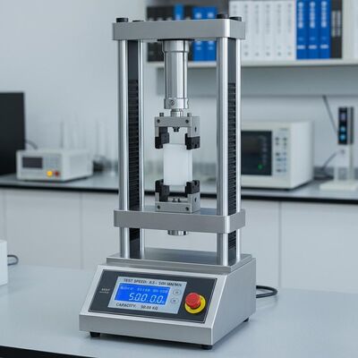 Tension Test Machine with 0.5-500mm/min Test Speed Range ±1% Test Force Accuracy and 0.001mm Displacement Measurement Accuracy