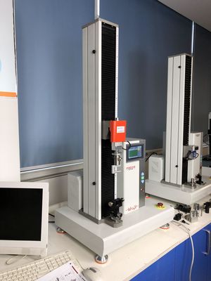 Material Tensile Strength Tester Dual Display Double Controlled Single Column