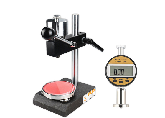 Shore C Durometer Foam Material Hardness Tester For Rubber Plastic 100HC